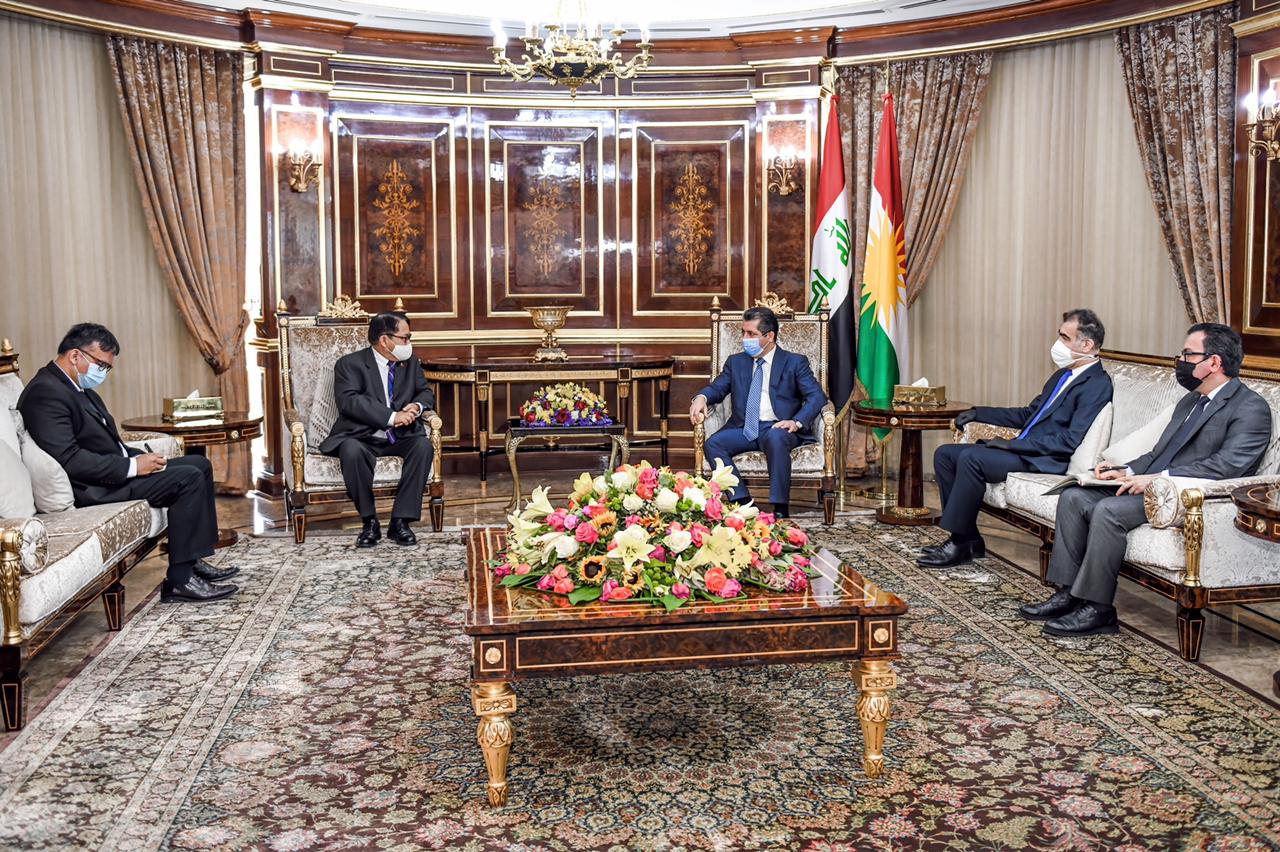 جانب من اجتماع اليوم - صورة: KRG